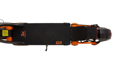 KuKirin-G3 Electric Scooter 1200W 50KM/H Max Speed 52V 18Ah 70KM Range Touchable Display Control Panel TPU Suspension
