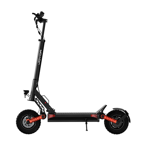 JOYOR S10-S-Z adult electric scooter, 1000W * 2 dual drive motors, 60V 18AH battery, range of 75 kilometers, 10 inch off-road tires, foldable