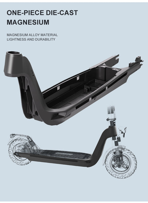 JOYOR C10E electric scooter, 500W motor, maximum range of 40km, ABE