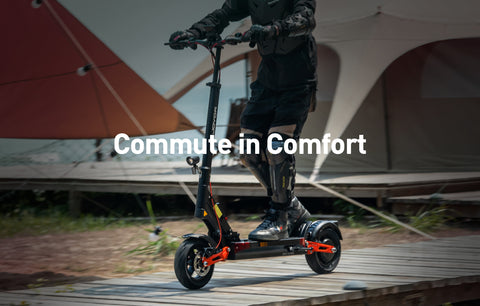 JOYOR T6 Adult Electric Scooter 600W Motor 48V18AH Battery Foldable Electric Scooter 10 inch Off Road Tire City Scooter