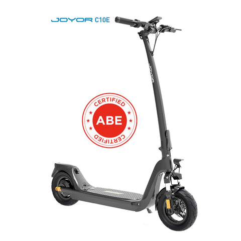JOYOR C10E electric scooter, 500W motor, maximum range of 40km, ABE