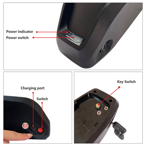 Shengmilo 48V 17AH Battery for Electric Bicycle  MX02S/M90/M60